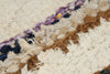 7x9 Ivory Turkish Tribal Rug