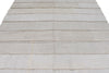 7x10 Ivory Turkish Tribal Rug