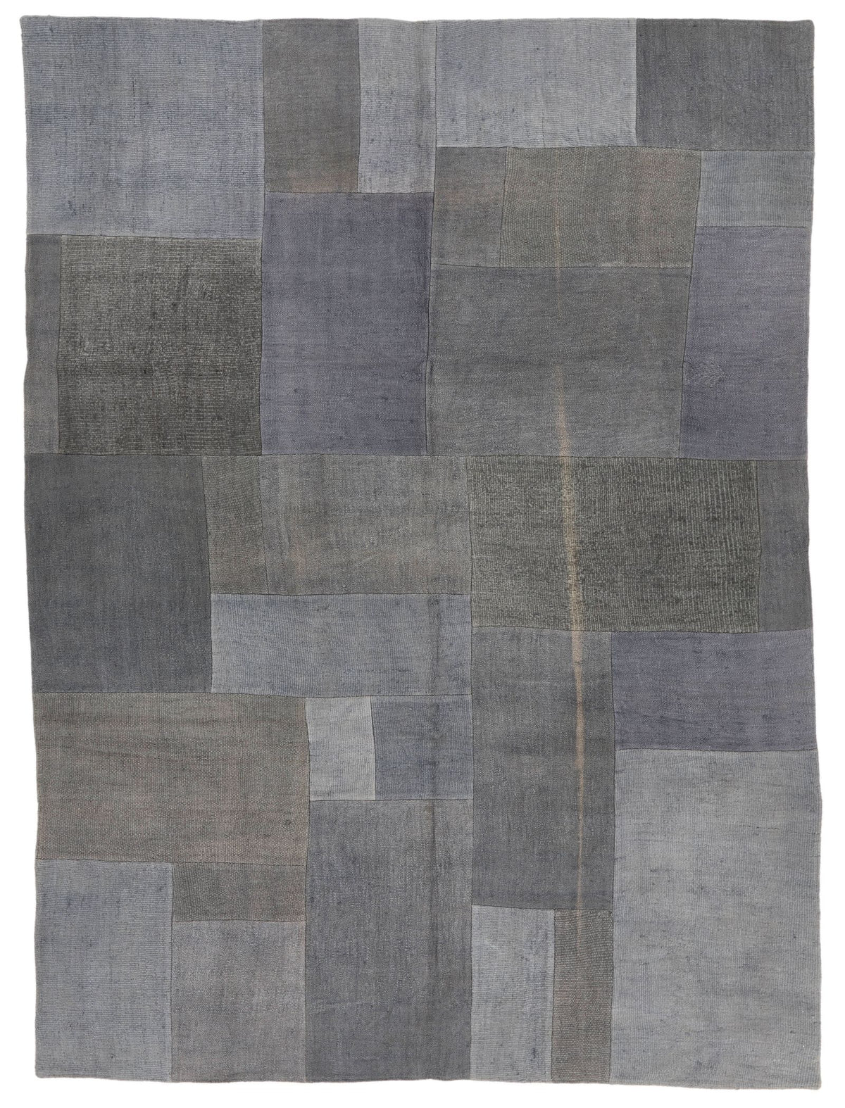 7x10 Gray Turkish Tribal Rug