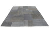 7x10 Gray Turkish Tribal Rug