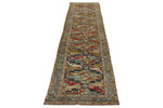 3x15 Blue and Light Blue Persian Runner