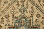 4x7 Beige and Light Blue Persian Traditional Rug