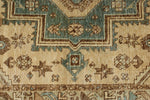 4x7 Beige and Light Blue Persian Traditional Rug