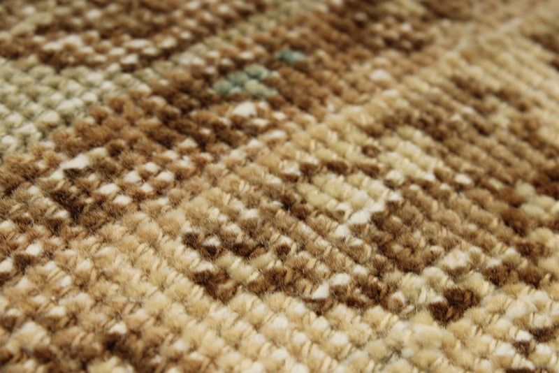 4x7 Beige and Light Blue Persian Traditional Rug