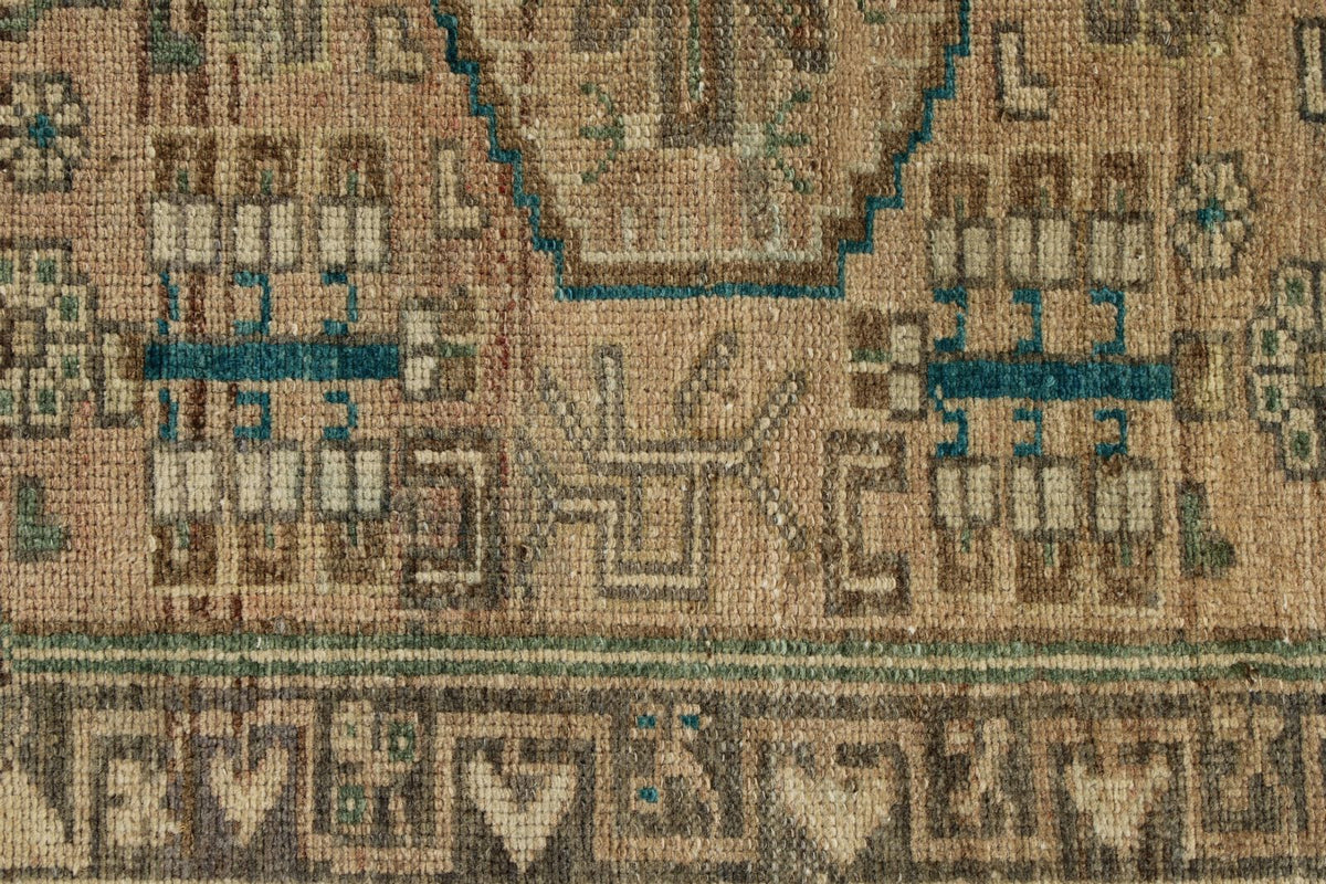 4x6 Brown and Ivory Persian Traditional Rug