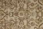 4x5 Ivory and Brown Persian Traditional Rug