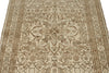 4x5 Ivory and Brown Persian Traditional Rug