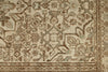 4x5 Ivory and Brown Persian Traditional Rug