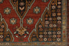 4x7 Red and Brown Persian Traditional Rug