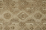 3x17 Gray and Ivory Persian Runner