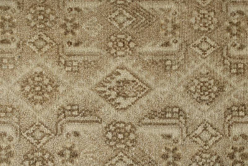 3x17 Gray and Ivory Persian Runner