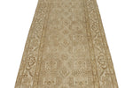 3x17 Gray and Ivory Persian Runner