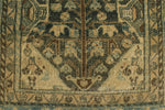 3x15 Green and Blue Turkish Persian Runner
