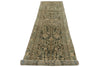 3x15 Green and Blue Turkish Persian Runner