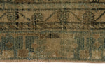 3x15 Green and Blue Turkish Persian Runner