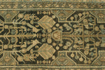 3x15 Green and Blue Turkish Persian Runner