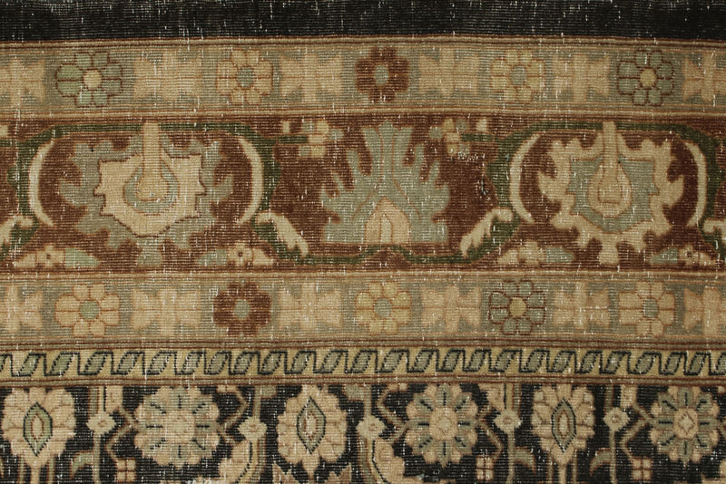 12x15 Gray and Rust Persian Traditional Rug