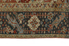 9x13 Red and Light Blue Turkish Oushak Rug