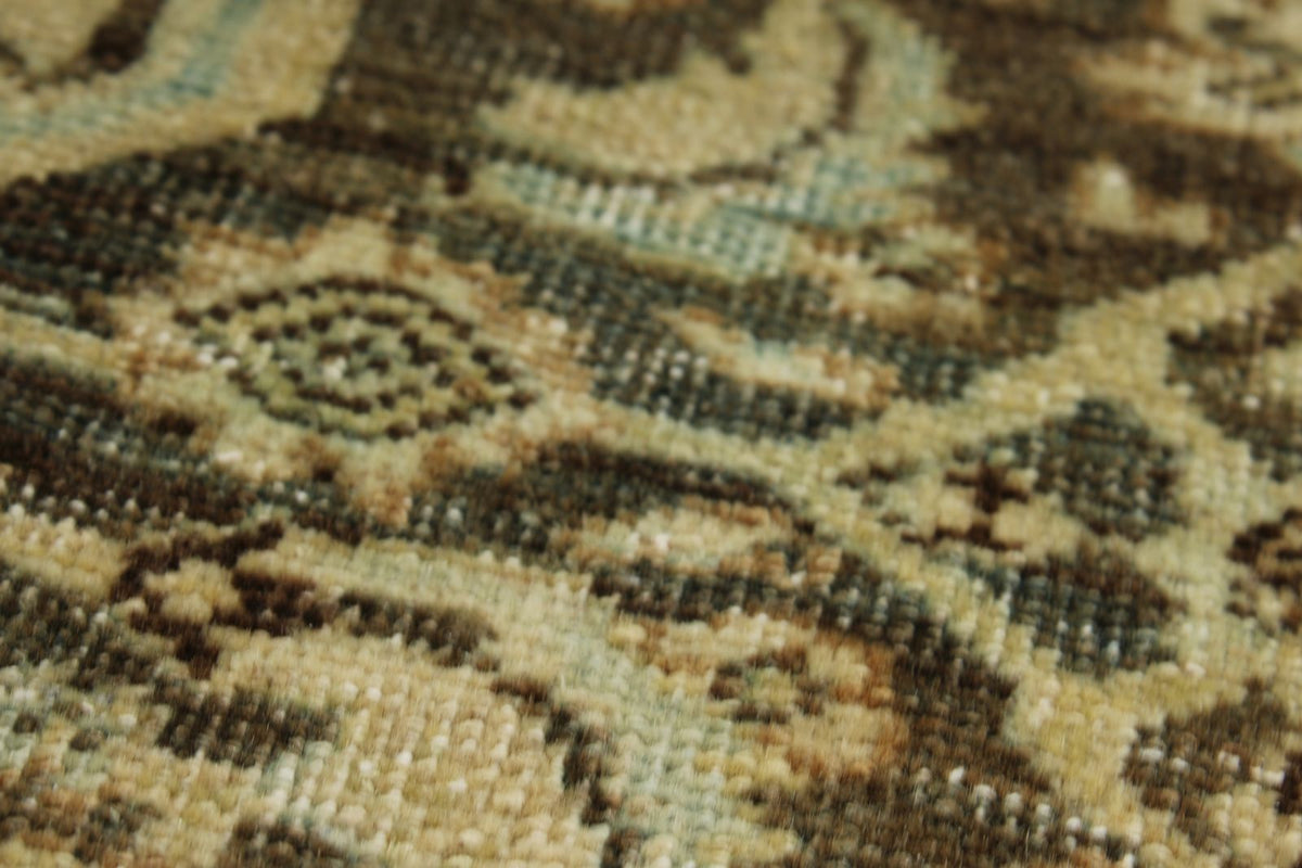 4x5 Ivory and Brown Persian Traditional Rug