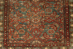 4x13 Light Blue and Ivory Persian Traditional Runner