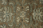 3x16 Brown and Ivory Persian Traditional Runner