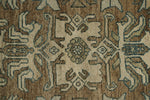 3x16 Brown and Ivory Persian Traditional Runner