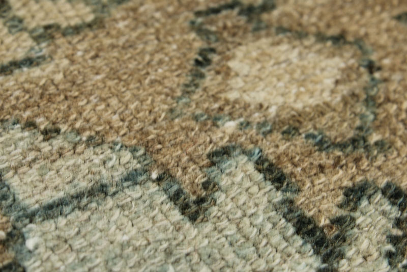 3x16 Brown and Ivory Persian Traditional Runner