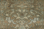 3x16 Brown and Ivory Persian Traditional Runner