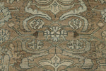 3x16 Brown and Ivory Persian Traditional Runner