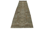 3x16 Brown and Ivory Persian Traditional Runner