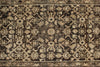 3x12 Brown and Ivory Persian Traditional Runner