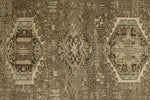 3x13 Ivory and Brown Persian Traditional Runner