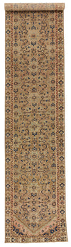 3x16 Beige and Ivory Persian Traditional Runner