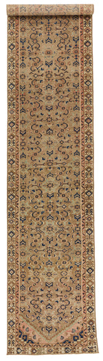 3x16 Beige and Ivory Persian Traditional Runner