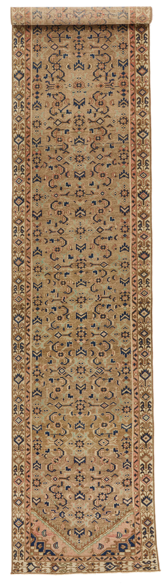3x16 Beige and Ivory Persian Traditional Runner