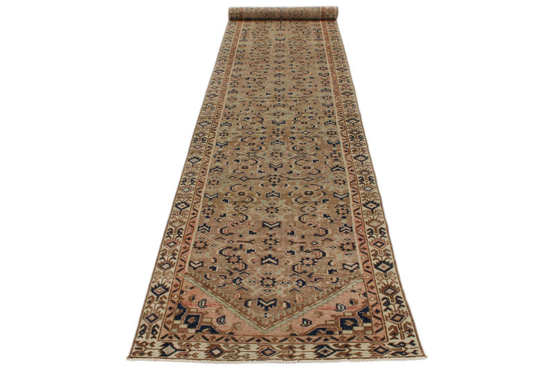 3x16 Beige and Ivory Persian Traditional Runner