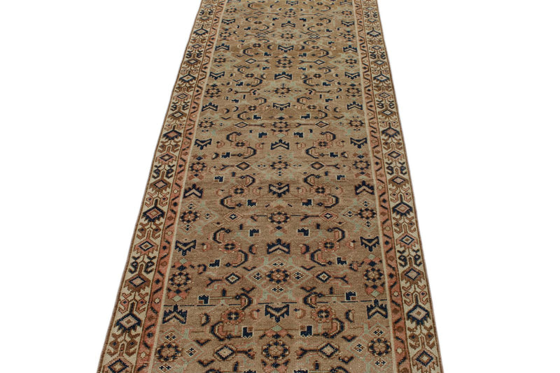 3x16 Beige and Ivory Persian Traditional Runner