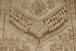 4x7 Ivory and Brown Persian Traditional Rug