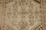 4x7 Ivory and Brown Persian Traditional Rug