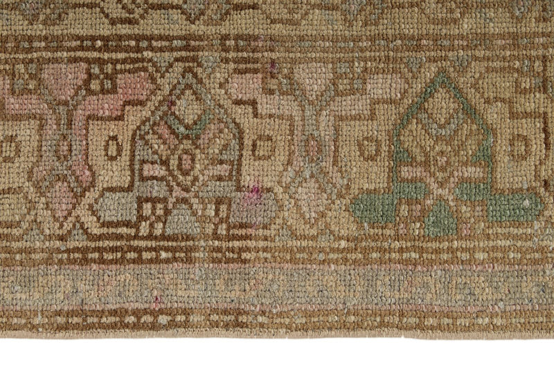 4x7 Ivory and Brown Persian Traditional Rug