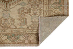 4x7 Ivory and Brown Persian Traditional Rug
