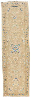 3x11 Blue and Brown Persian Traditional Runner