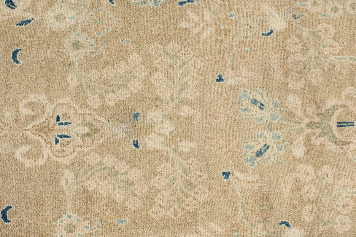 3x11 Blue and Brown Persian Traditional Runner