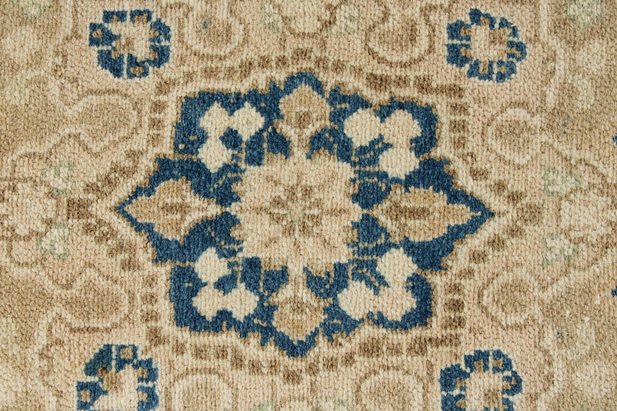 3x11 Blue and Brown Persian Traditional Runner