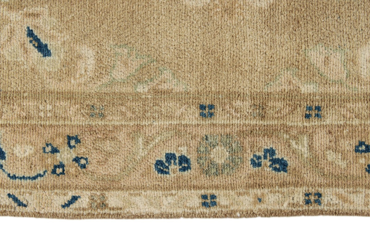 3x11 Blue and Brown Persian Traditional Runner