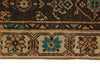 3x12 Brown and Ivory Persian Runner