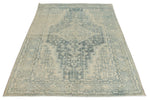 4x7 Gray and Ivory Persian Rug