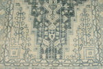 4x7 Gray and Ivory Persian Rug