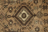 2x10 Ivory and Brown Persian Traditional Runner
