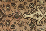 2x10 Ivory and Brown Persian Traditional Runner